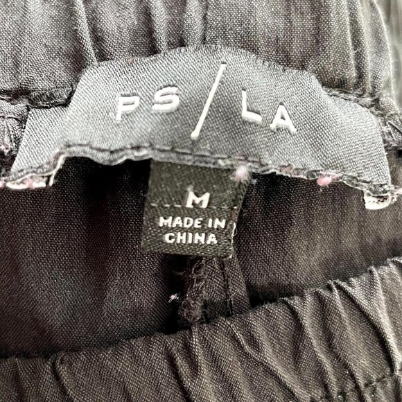 PS/LA Lycra Fitted Ankle-Length Leggings Black M - Picture 8 of 8